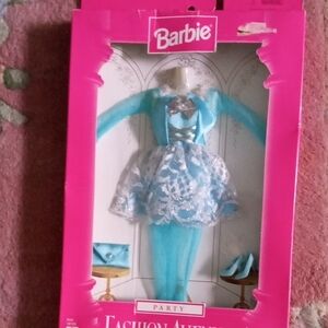 Barbie Fashion Ensemble in Blue and Silver